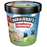 Ben & Jerry's Strawberry Cheesecake 465ml